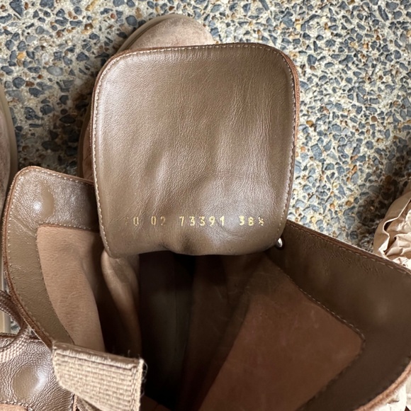 Gianvito Rossi Foster Camel Suede Ankle Boot 38.5 EU - Picture 8 of 13